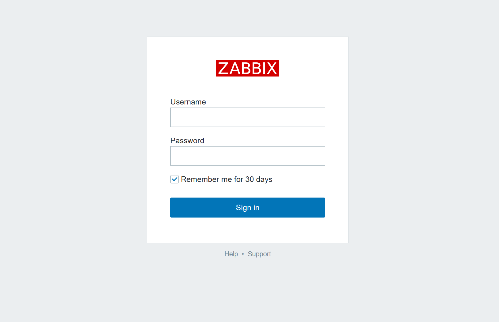 Zabbix部署（docker6.4）